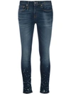 R13 Alison Skinny Jeans In Blue