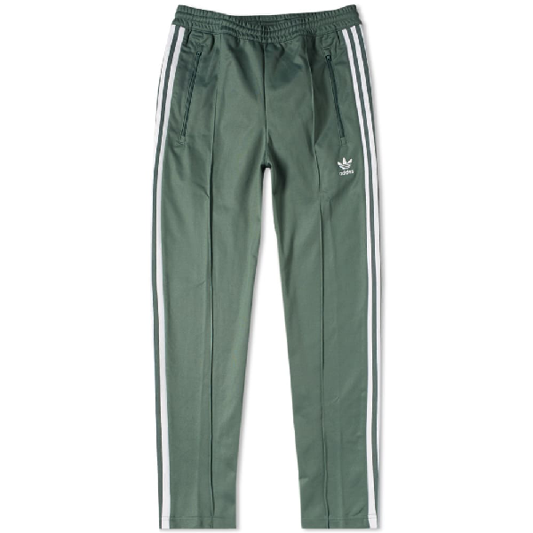 adidas originals beckenbauer joggers in green