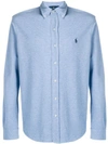 Polo Ralph Lauren Button-down-hemd Mit Logostickerei In Blue