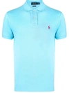 Polo Ralph Lauren Embroidered Logo Polo Shirt - Blue