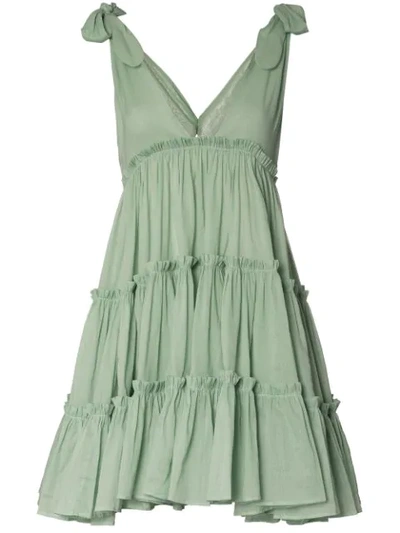 innika choo green dress Innika Choo Che Pas Dress In Green