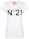 N°21 Nº21 Logo T-shirt - White