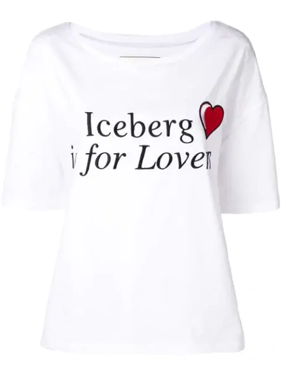 Iceberg Is For Lovers T In White
