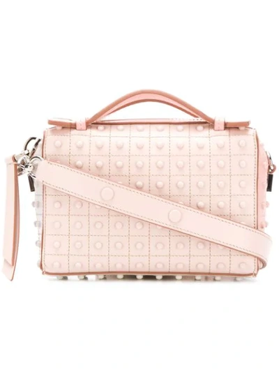 Tod's Textured Mini Bag In Pink