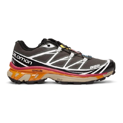 Salomon S/lab Xt-6 Softground Adv Ltd Trail Running Shoe In Gray