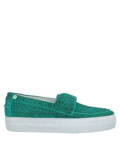 Philipp Plein 运动鞋 In Emerald Green