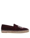 Kenzo Espadrilles In Maroon