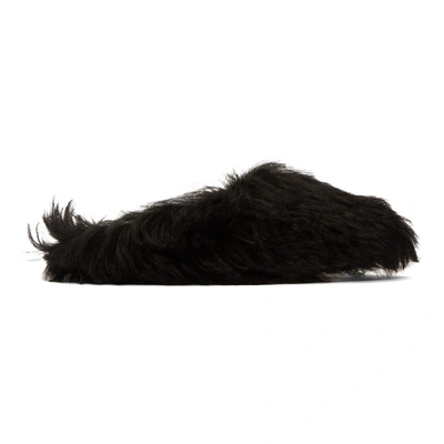 Joseph Black Shearling Nico Loafers In Black