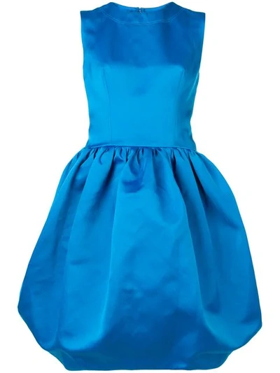 Calvin Klein 205w39nyc Short Puffball Dress In Blue