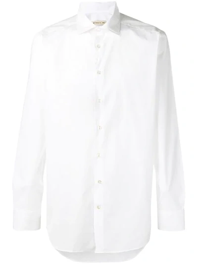 Etro Plain Shirt In White