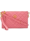 Versace Quilted Medusa Shoulder Bag In Ksaot Pink