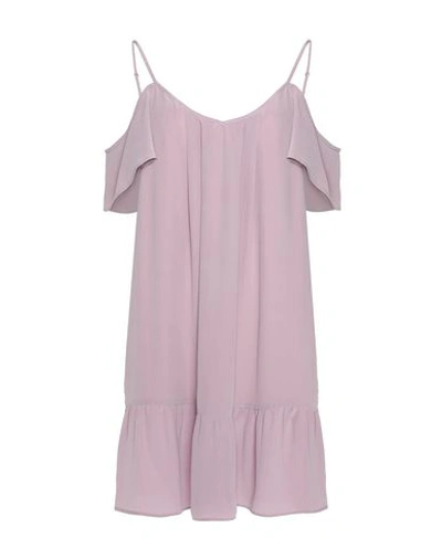 Joie Short Dresses In Lilac