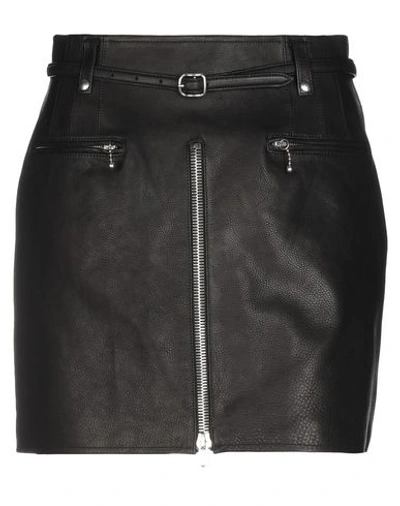 Alexander Wang Mini Skirt In Black