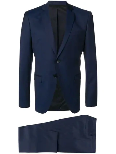 Hugo Boss Two Piece Formal Suit In Blue
