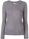 Isabel Marant Étoile Striped Top In Purple