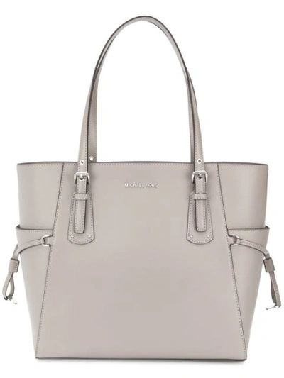 Michael Michael Kors Open-top Tote In Grey