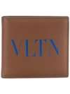 Valentino Garavani Vltn Wallet In Tan