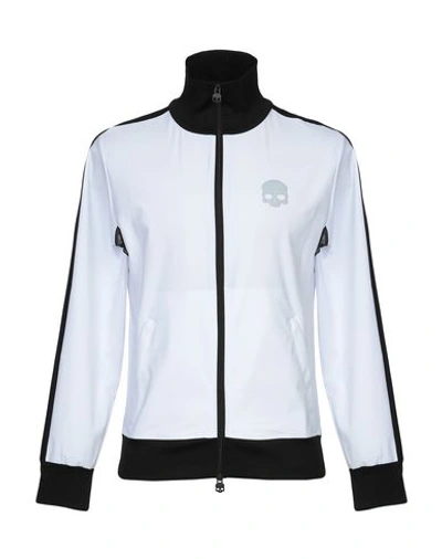 Hydrogen Sweatshirts In White