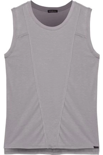 Koral Woman Brink Tencel-jersey Tank Gray