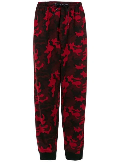 Àlg Camouflage Print Track Pants In Red