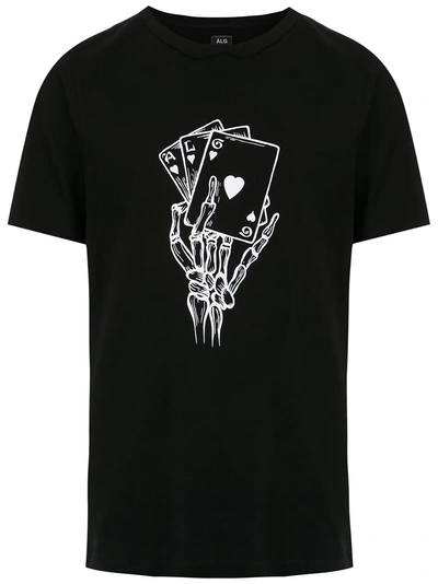 Àlg Printed T-shirt - Black