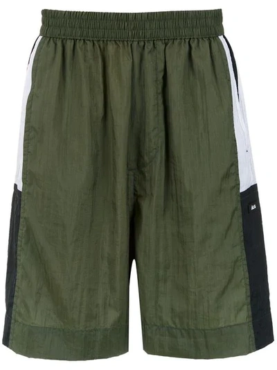 Àlg Two Tone Shorts In Green