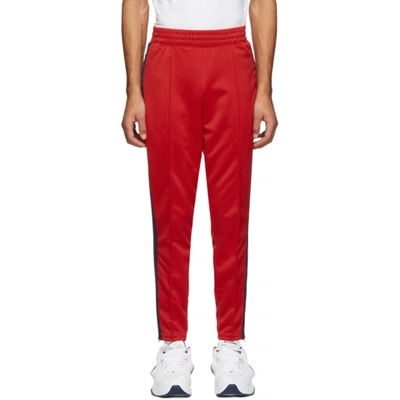 Nike X Martine Rose Red And Blue Sweatpants In 657redblu