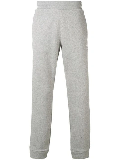 Adidas Originals Sweatpants With Logo Embroidery In Grey-grey