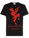 Gucci Chateau Marmont-print Cotton-jersey T-shirt In Black