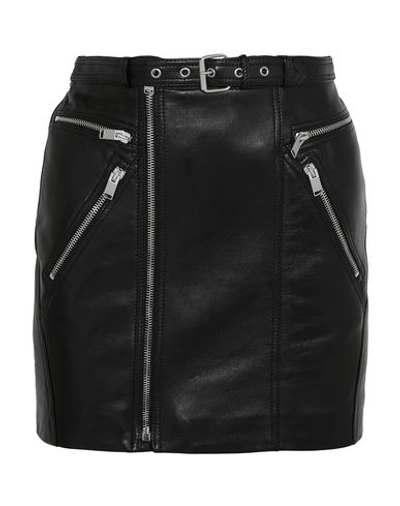 Saint Laurent Mini Skirt In Black