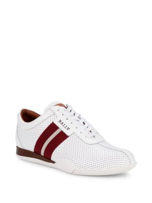 bally frenz perforated sneakers