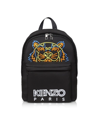 Kenzo Embroidered Tiger Backpack - Black In 99 Black