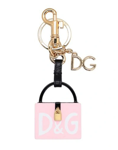Dolce & Gabbana Key Rings In Pink