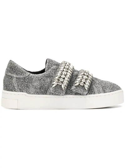 【ＳＵＥＣＯＭＭＡ ＢＯＮＮＩＥ】Pearl sneakers silver Designer fashion, Seoul-fully created | W Concept