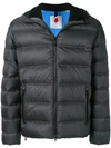 Rossignol Hooded Padded Jacket In Grey