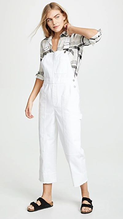 Ayr The Rec Room Overalls In White