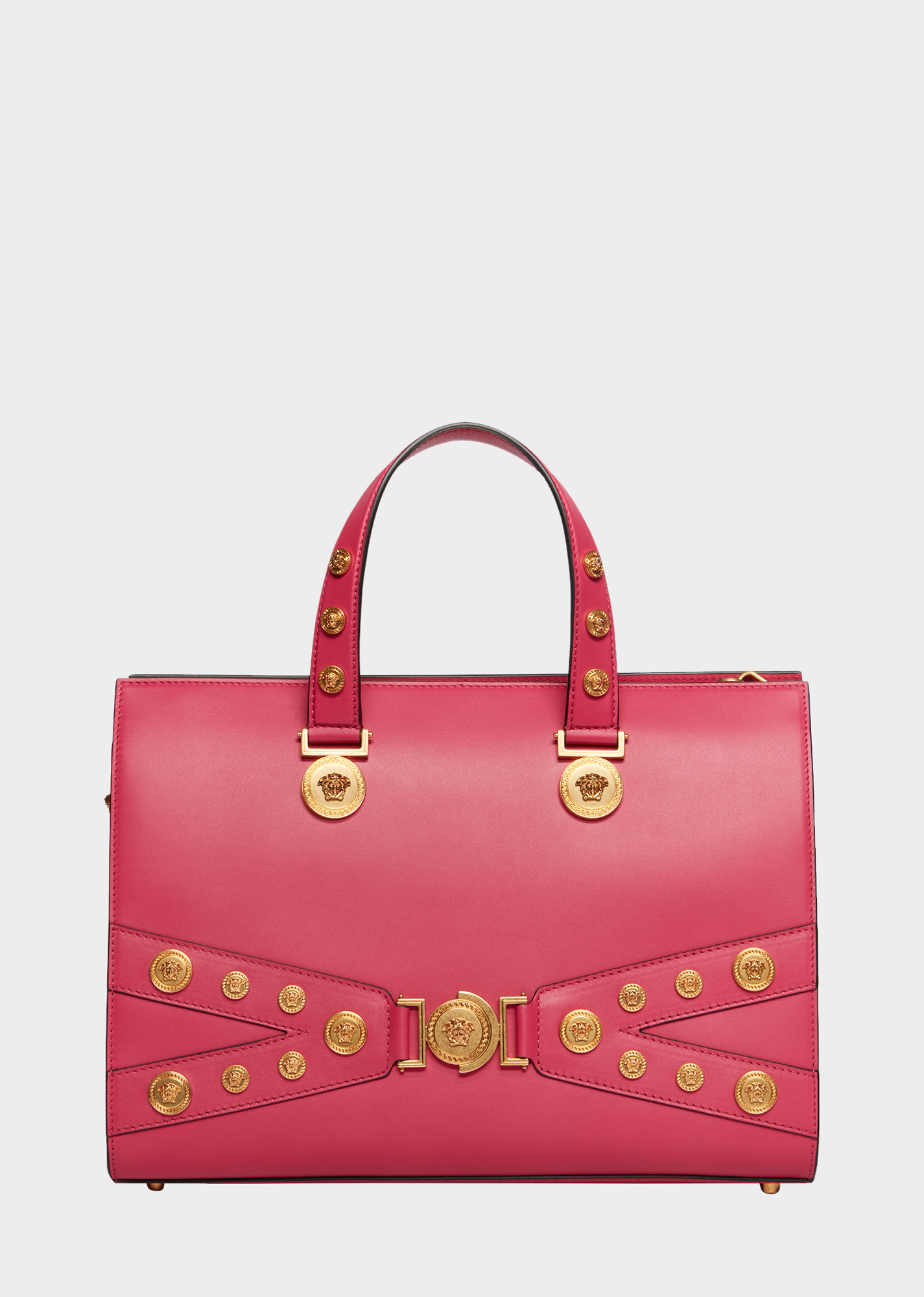 Pink Versace Bag Purse With Zipper | semashow.com
