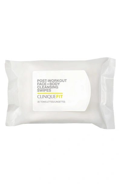 Clinique Fit Post-workout Face + Body Cleansing Swipes