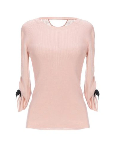 Red Valentino Sweaters In Pale Pink