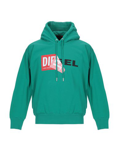 Diesel Hooded Sweatshirt In Green | ModeSens
