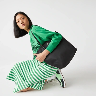 Lacoste Women's Concept Vertical Zip Tote Bag One Size