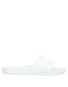 Rick Owens Drkshdw Slippers In White