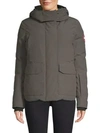 Canada Goose Blakely Hooded Parka In Graphite