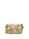 Nancy Gonzalez Women's Python Shoulder Bag In Green