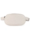 Bottega Veneta Leather Belt Bag In Mist