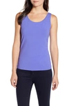 Nic + Zoe Perfect Tank In Brit Iris