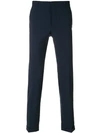 Prada Slim Tailored Trousers - Blue