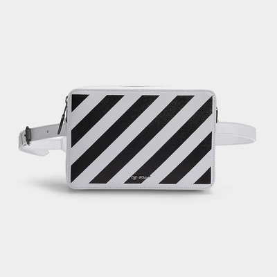 Off-white Diag Fanny Pack In White