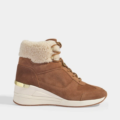Michael Michael Kors | Scout Sneakers In Brown Calfskin