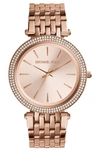 Michael Kors Mk3192 Darci Rose Gold-toned Stainless Steel Watch